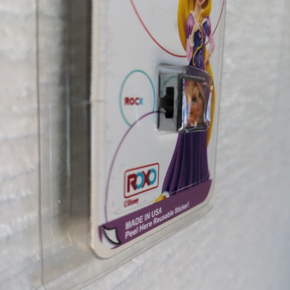 Disney Rapunzel ROXO Charm And Sticker Tangled Movie